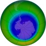 Antarctic Ozone 2001-09